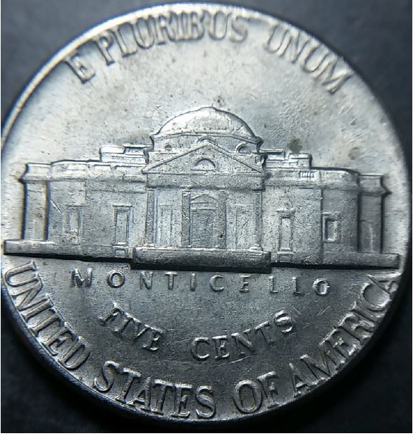 1974-D-Jefferson-Nickels.-Protruding-Metal-At-4?